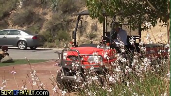 Trimmed teen drilled by horny stepbro