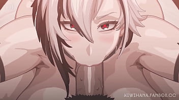 Arlecchino begging for sex by Kiwihana