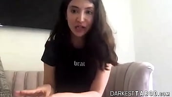 Busty Cherie DeVille stuffs pussy with dildo for stepsister