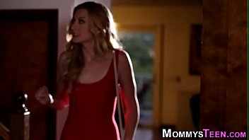 Mature stepmom licks les