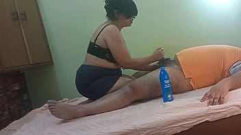 Indian Bhabhi XXX pussy and ass suck and fuck with electrician in hindi clear audio full sex video