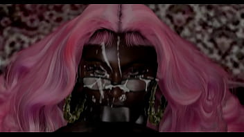 Ebony Milf sucks BBC till it busts...then keeps going