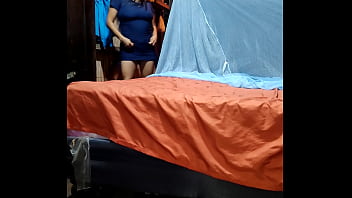 Innocent stepdaughter!! She's in bed and I go into her room intending to give her a massage and lick her ass.