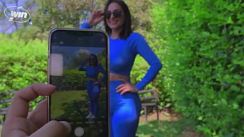 Chico me mira en el parque termina follandome