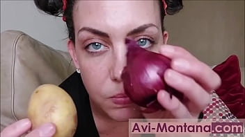 GEMÜSE-CHALLENGE!!! Ich ficke mich durch meine Speisekammer.