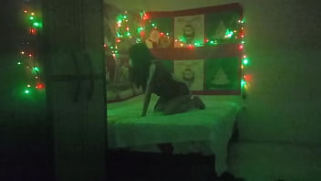 I WANTED TO MAKE HOMEMADE PORN BUT I DIDN'T HAVE ANYTHING TO RECORD WITH, SO I USED AN OLD CAMERA TO RECORD MYSELF NAKED AT CHRISTMAS