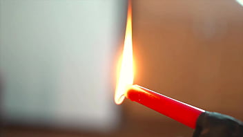 Wax Punishment For Fit MILF