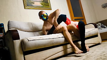 Skinny 45 years milf with tight holes in erotic lingerie and stockings cheating