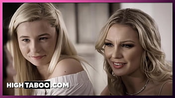 HighTaboo - Milf and her Girl Testing a Potential Stepdad's Cock, Carolina Sweets, Kenzie Taylor