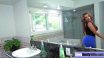 Hard Style Sex Action On Cam Wtih Slut Busty Wife (Richelle Ryan) vid-21