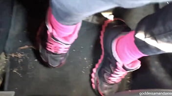 Sweaty Exercise Pantyhose & Socks