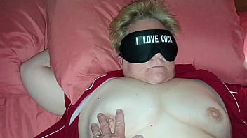 #35- 20250629 63yo Tennesseemilf1 slutwife loves cock- blindfolded, fucked with her favorite BBC dildo