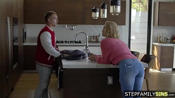 Milf teaching stepson how to last longer