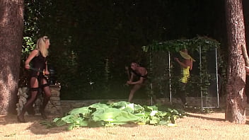 Angel Long Is Making Her Fantasy Of Fucking Two Cocks At Once Come True