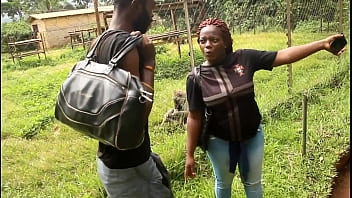 These two tourists crossing paths in a park could discover unexplored places and memorable moments together.