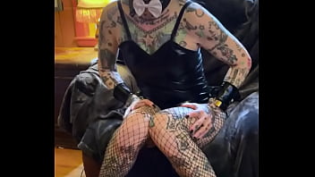 Halloween Treat - Huge Dildo Orgasm