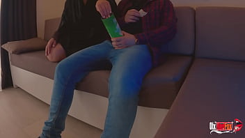 I put my dick in a box of chips and served my stepmom! HER reaction was amazing!