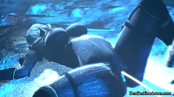 3D Huge Tits MILF Fucked in Dungeon