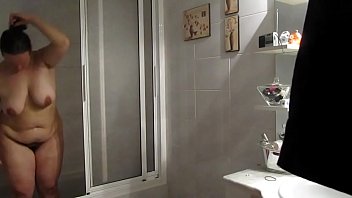 My wife in shower