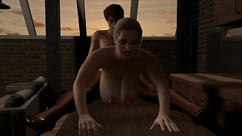 Fucking Esmeralda All Over the House