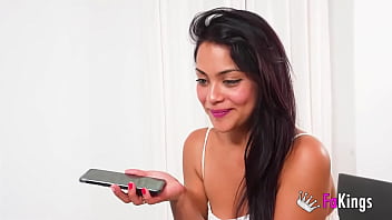 LATINA FUCKS her FAN. Carol Linda hunts her follower to give him an unforgettable night