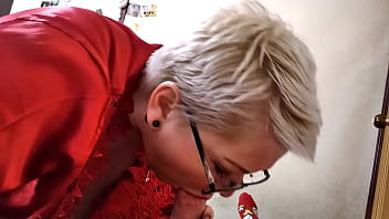 My sweet girl is a cool mature cocksucker!