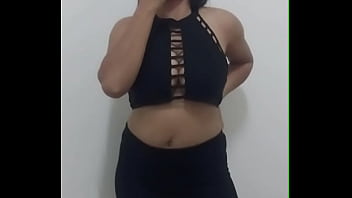Thaiger Posing in Black Skirt & Top