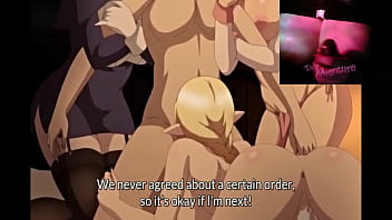 The lucky guy was summoned for another world and now he has to fuck 3 hotties - Isekai Harem Monogatar Episode 1 - IvyAdventure with a BBC on your tits