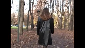 Young depravate exposed at the park