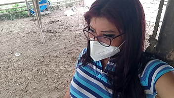 WIDOWED STEPMOTHER VISITS HER STEPSON'S FARM TO CHECK OUT THE FARM HER HUSBAND LEFT HER. SHE SEDUCES HER STEPSON AND INVITES HIM TO FUCK