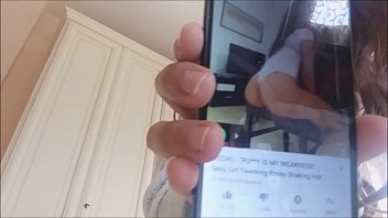 Pervert step son! has to punish you, because you have the habit of spying on me while I'm naked. I will sit on your penis and on your face and make the stink