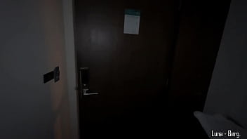 Came to My Hotel Neighbor for Help... He Fucked All My Holes Instead