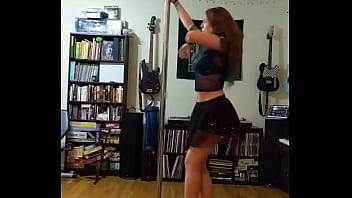 Black Skirt and Heels Strip