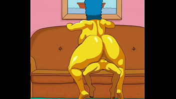 Marge se folla a bart y se corre adentro(suscribanse)