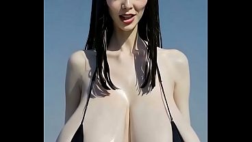 (AI) Busty Babe Asks If You're Ready