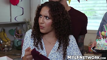 It's Livâs birthday and her stepsons bet on which present she likes the most. Touched by her wish, Nade, Nick, and Tony make her wet dream come true.