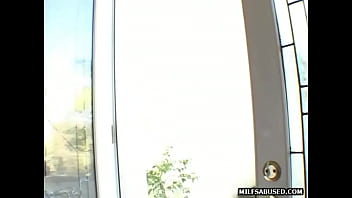 Brunette MILF gets her pussy licked and fingered