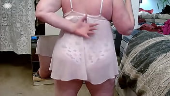 349 eXXXtra long modeling clothes with big butted DawnSkye, the sexiest PAWG on this site