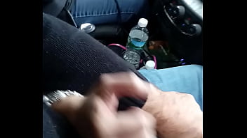 Handjob at 70 mph
