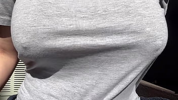 Big boobs Bouncing Session Horny Stepmom Artemisia Love Outdoor