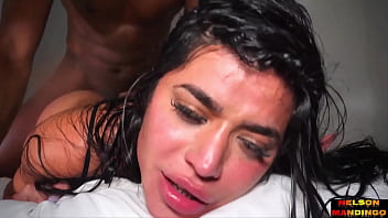 Double BBC's for sexy Latina