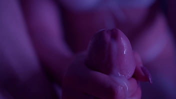 Lewd girl sucks her man's.