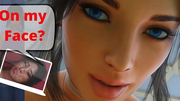 Hey. . Take off that bra finally. Your tits are so huge they can't fit in it anyway. (Milfy City - Caroline - Part 2)