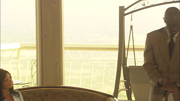 Brunette Terry Summers riding cock of Cheyne Collins