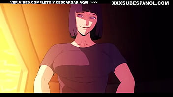 Hinata Entrenando a Boruto - Sub Español