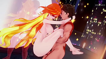 Genshin impact: Mavuika rides a big cock.