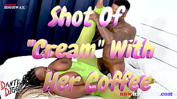 Big Tit BBW Golden Aphrodite Creams All Over Dante's BBC