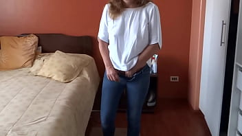 Stepbrother shows me his big cock and asks me to have sex, I start to get excited and accept