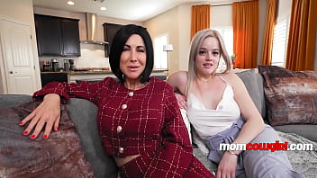 Horny MILF Teaches Shy Step Mom And Step Son Its Okay To Fuck