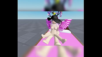 Mi novia de Roblox recibió fuerte cojida. Roblox r63